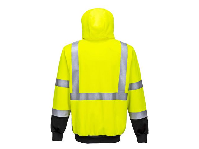 Ziphood varsel PW B315 kl3 gul XL